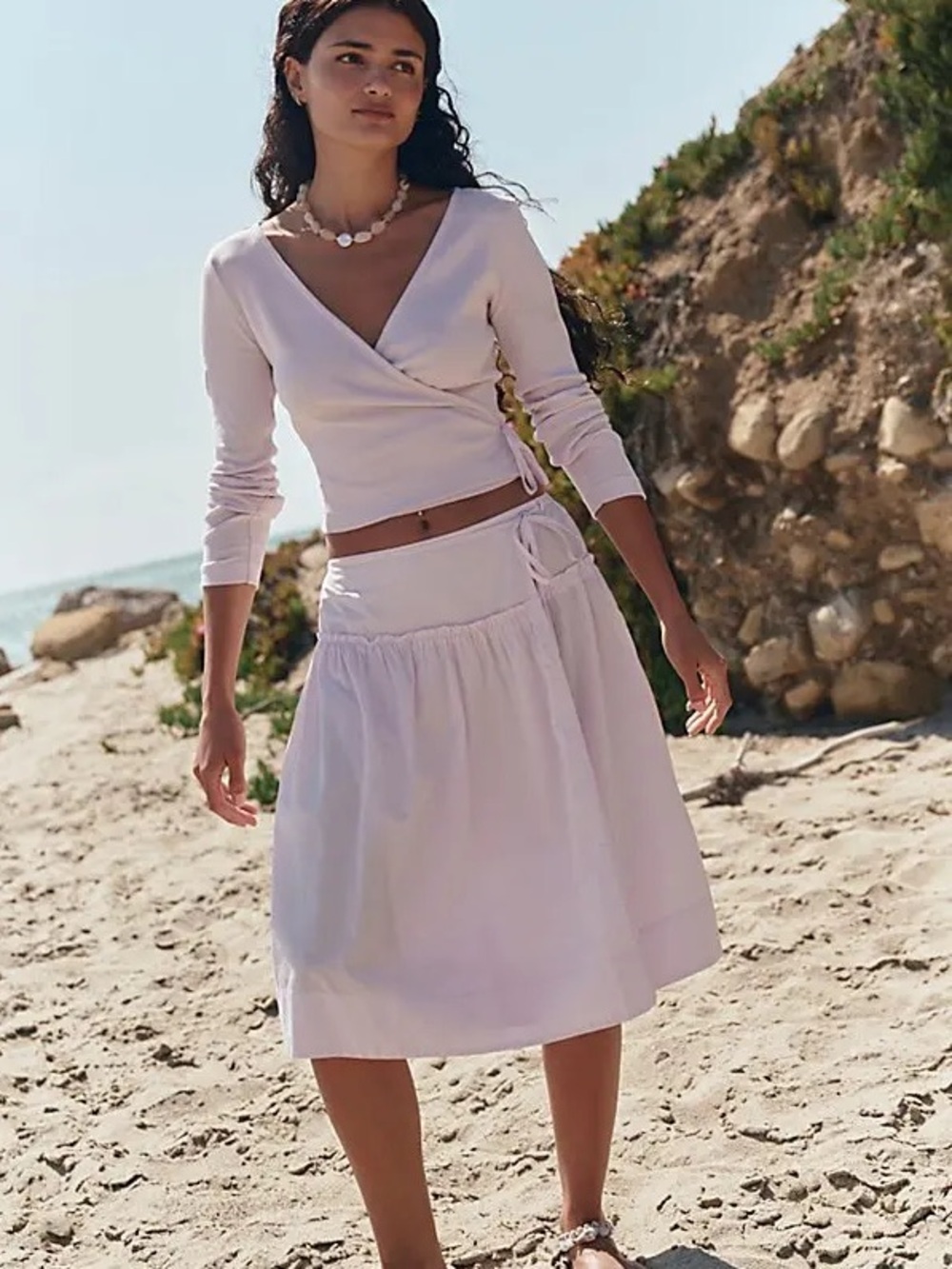NWOT Free people Effortless Temptation Skirt Set